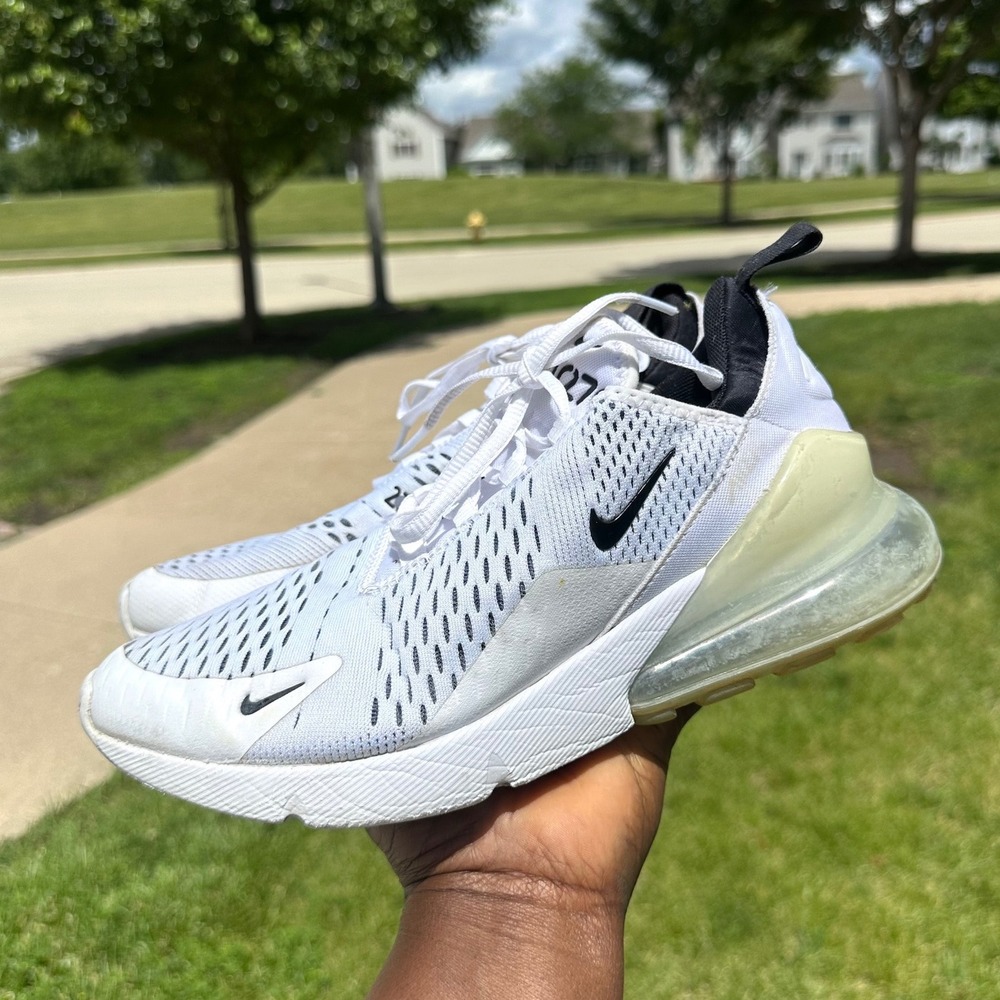 Nike Air Max 270 Women's Athletic Shoes Size 9 White - Picture 8 of 10